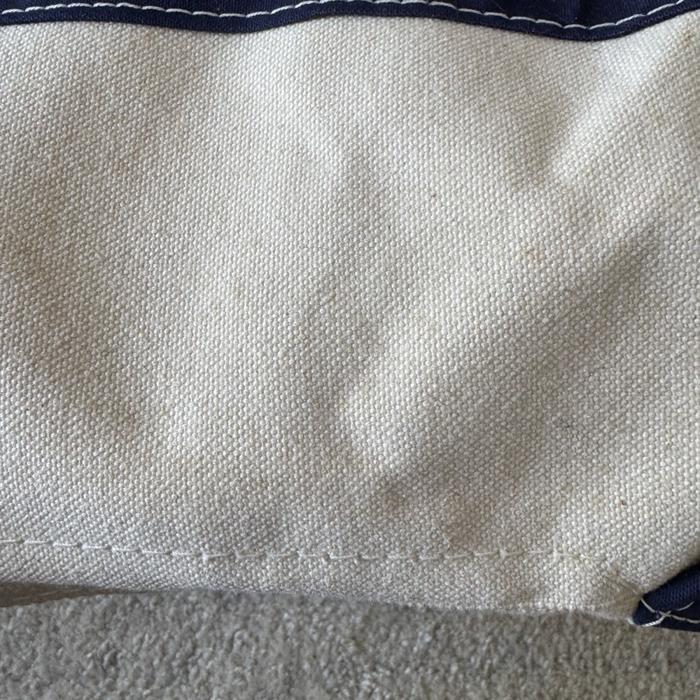 L.L. Bean Boat and Tote Bag in Cream - Picture 7 of 13